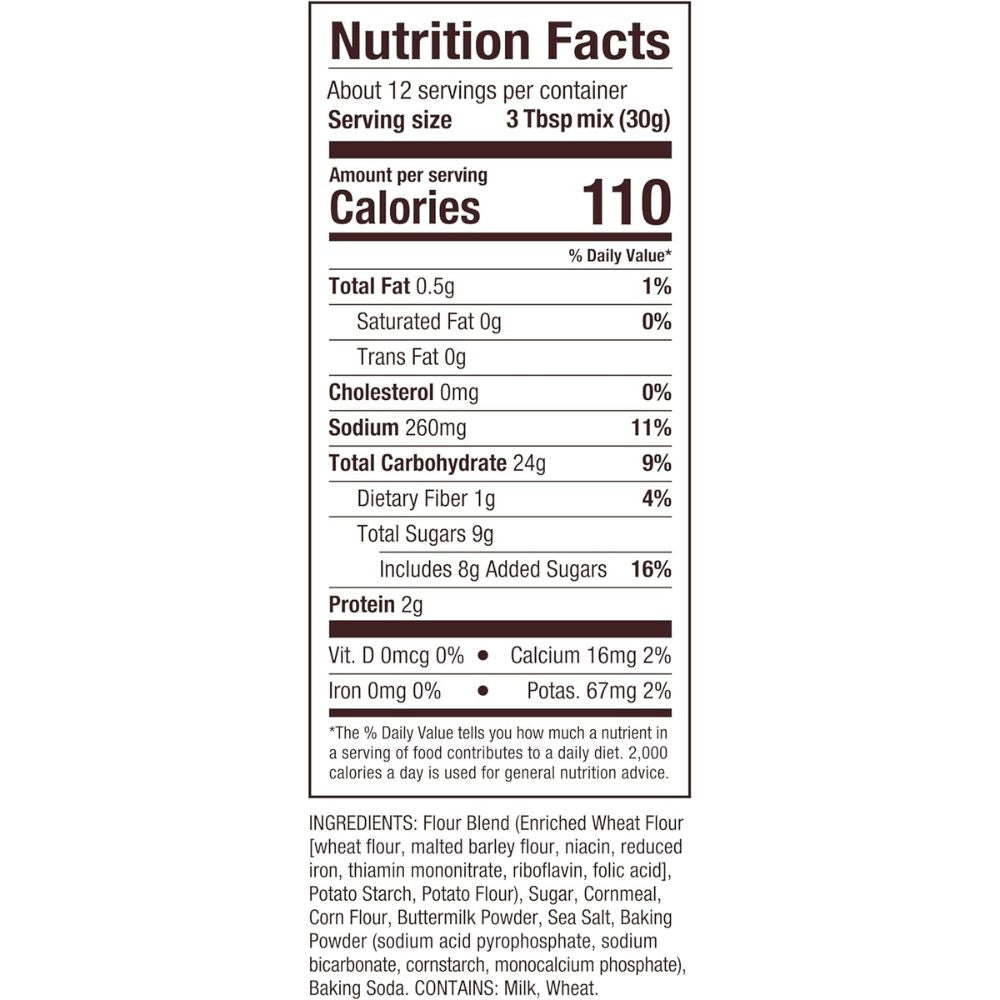 Bob's Red Mill Golden Cornbread Baking Mix 368g