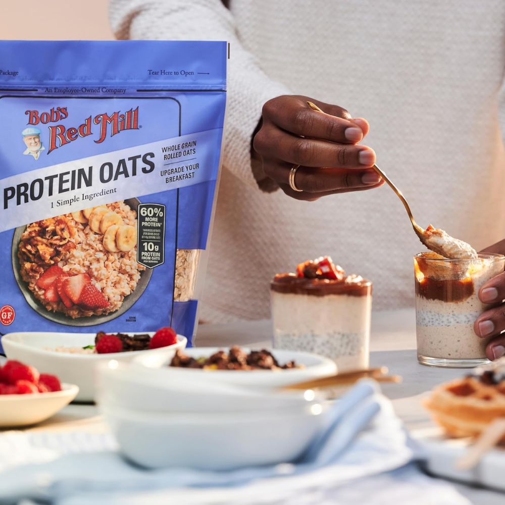 Bob's Red Mill Gluten Free Protein Rolled Oats 907g