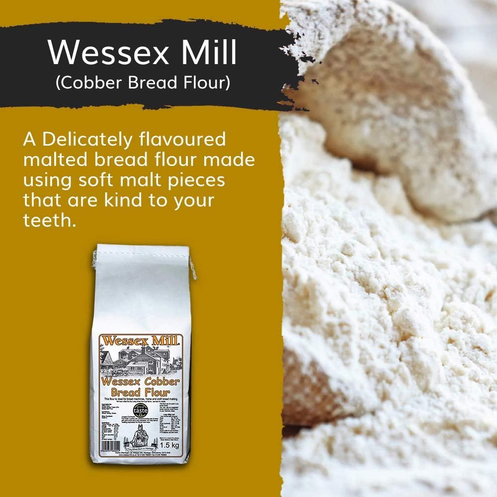 Wessex Mill Wessex Cobber Bread Flour 5 x 1.5 Kg
