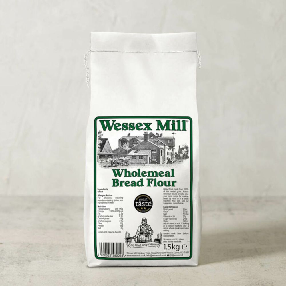 Wessex Mill Wholemeal Bread Flour 5 x 1.5 Kg
