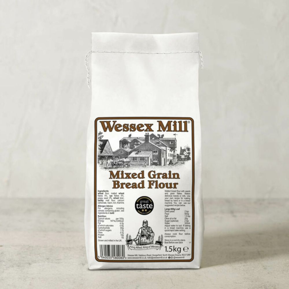 Wessex Mill Mixed Grain Bread Flour 5 x 1.5 Kg