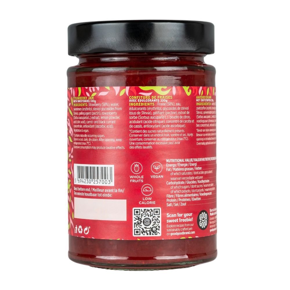 Good Good Strawberry Jam 330g