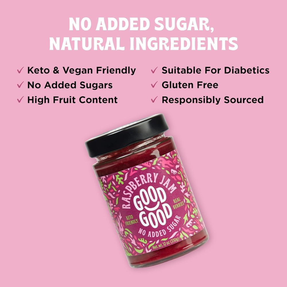 Good Good Raspberry Jam 330g