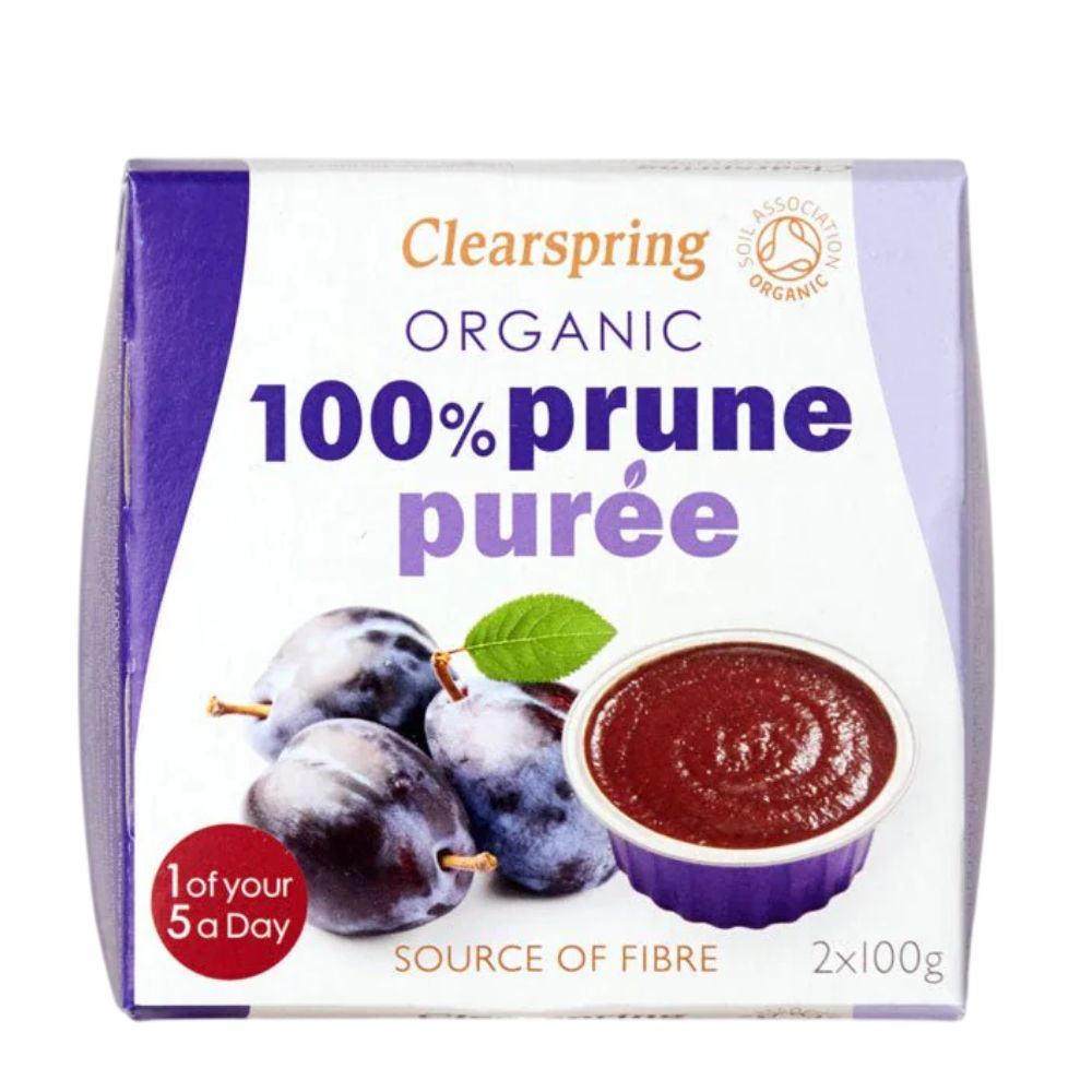 Clearspring Organic 100% Prune Puree 12 x 200g