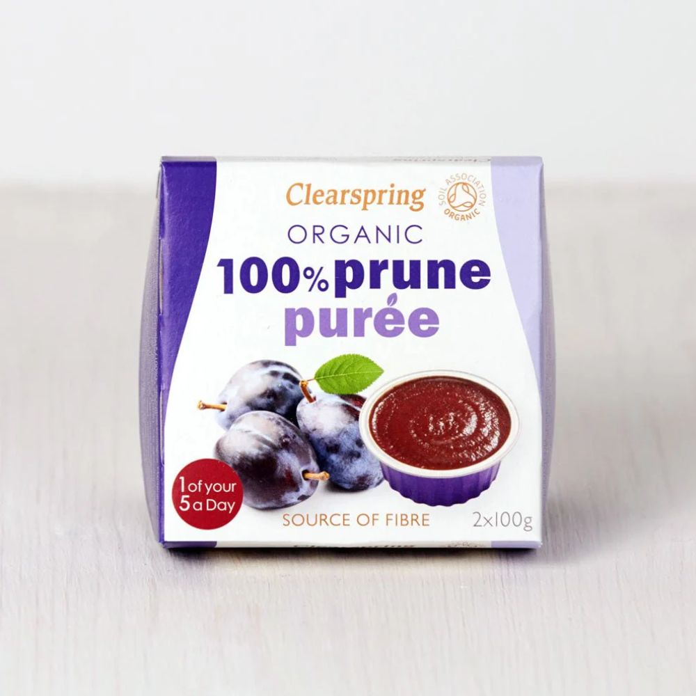 Clearspring Organic 100% Prune Puree 12 x 200g