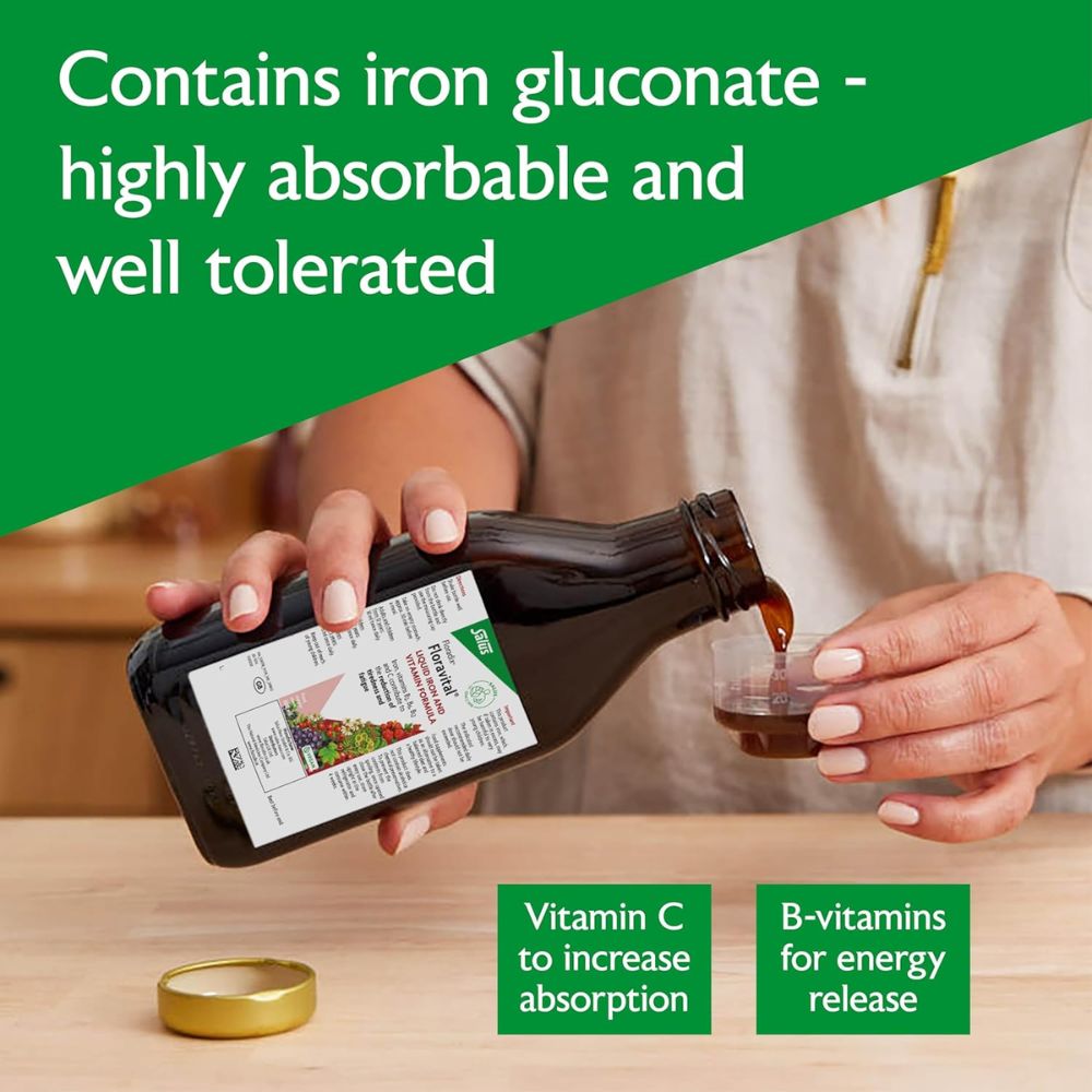 Floradix Floravital Liquid Iron Formula