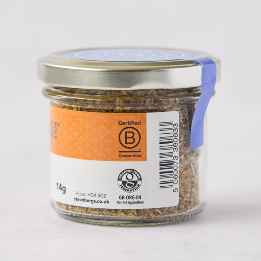 Steenbergs Organic Dried Leaf Oregano 14g