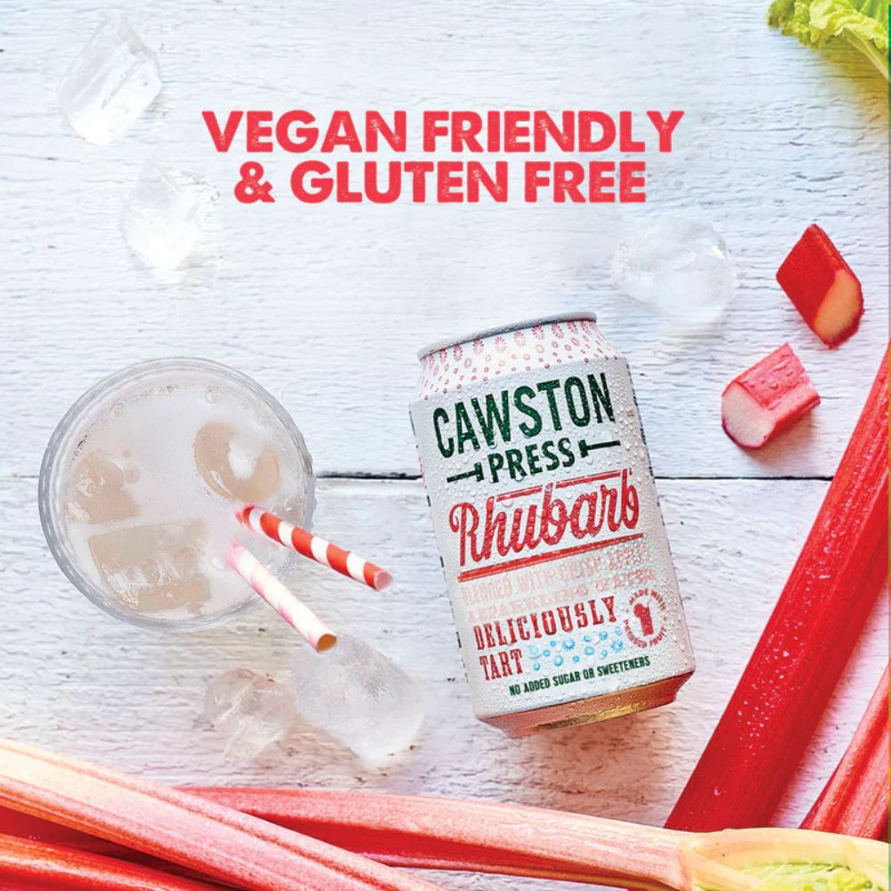 Cawston Press Sparkling Rhubarb 24 x 330ml