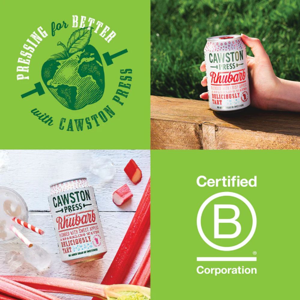 Cawston Press Sparkling Rhubarb 24 x 330ml