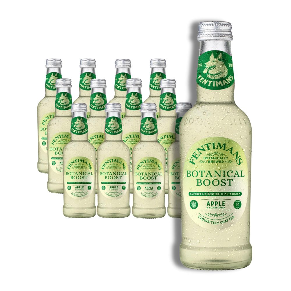 Fentimans Botanical Boost Apple & Elderflower 12 x 250ml