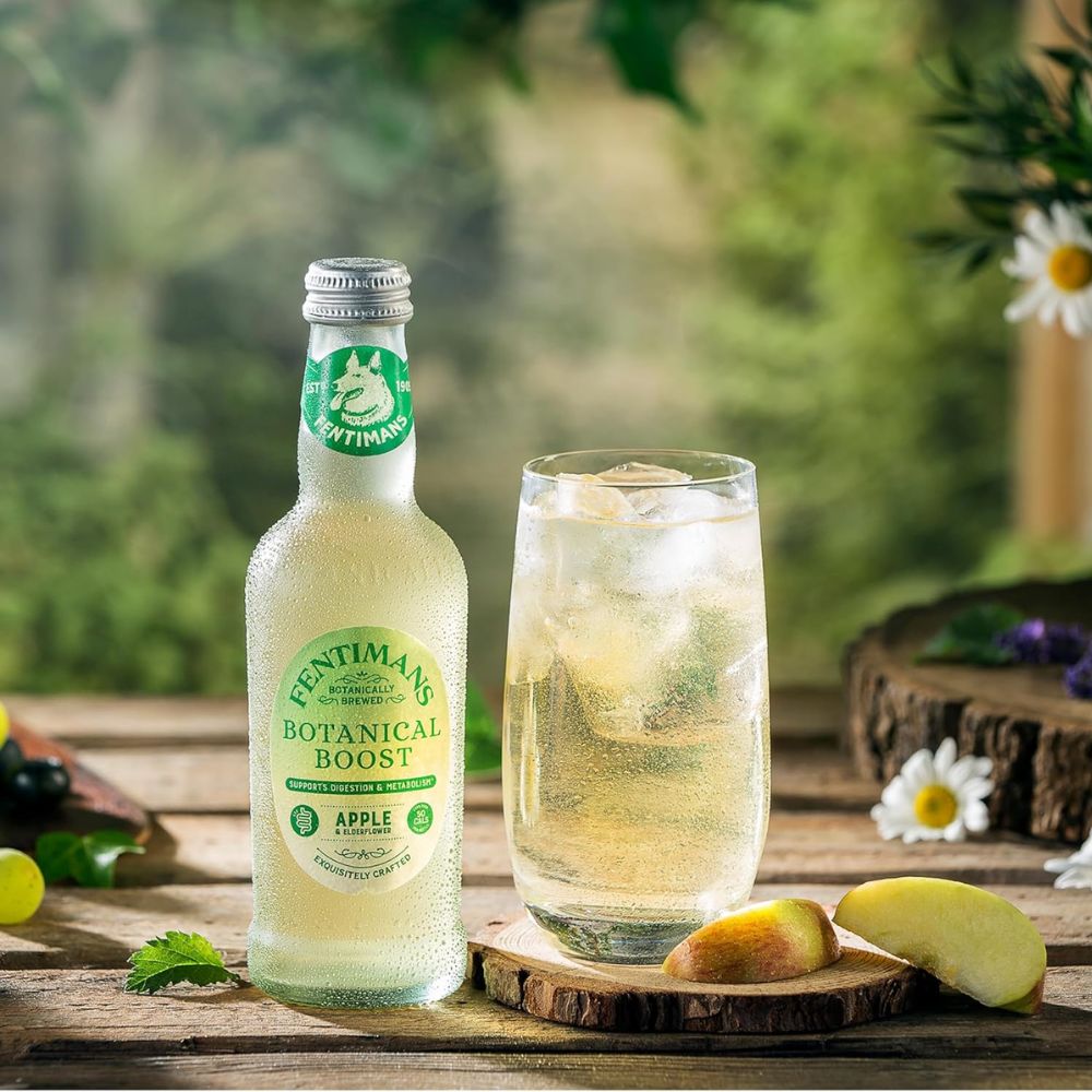 Fentimans Botanical Boost Apple & Elderflower 12 x 250ml