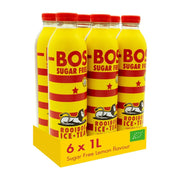 BOS Ice Tea Sugar Free Lemon Rooibos Iced Tea 6 x 1 Litre