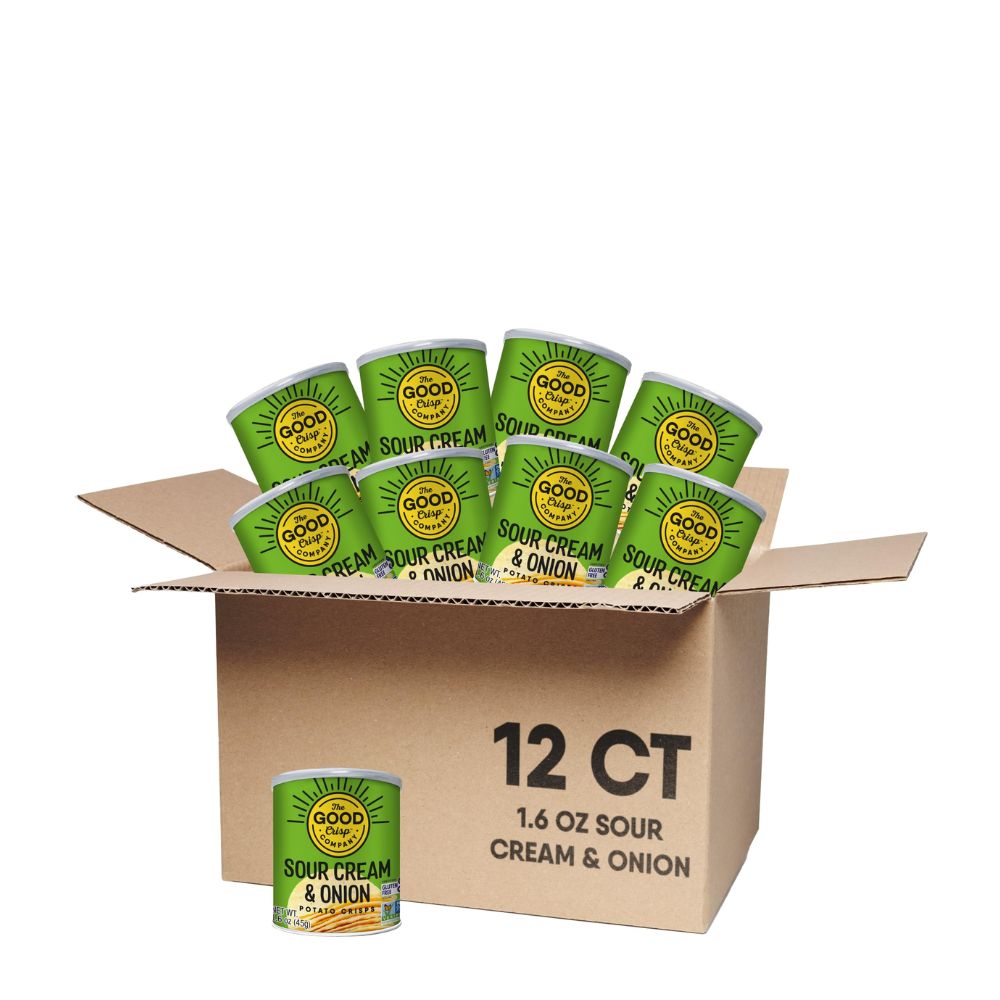 The Good Crisp Company Sour Cream & Onion 12 x 45g