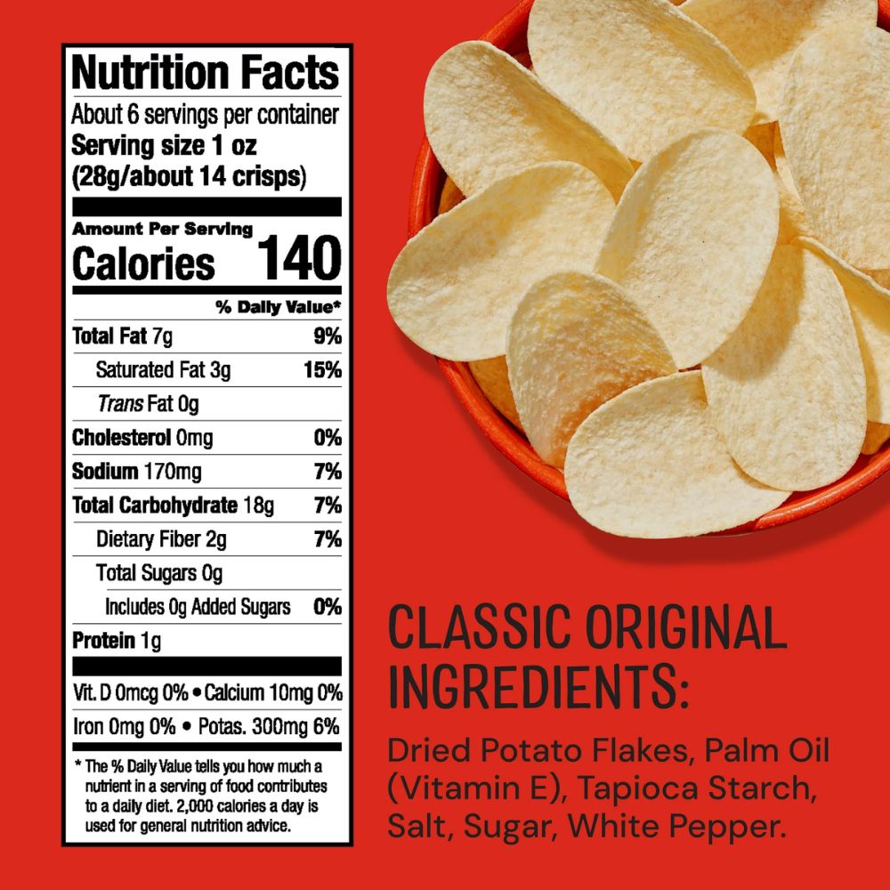 The Good Crisp Company Original 8 x 160g