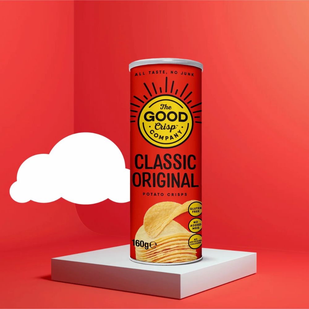 The Good Crisp Company Original 8 x 160g