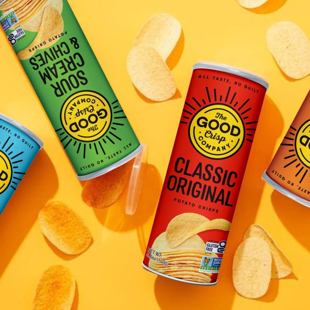 The Good Crisp Company Original 8 x 160g