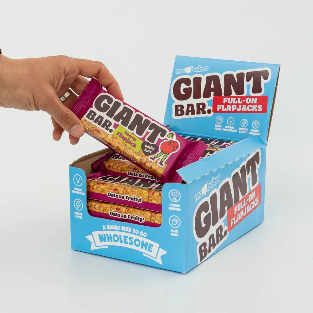 Ma Baker Giant Bar Cherry 20 x 90g