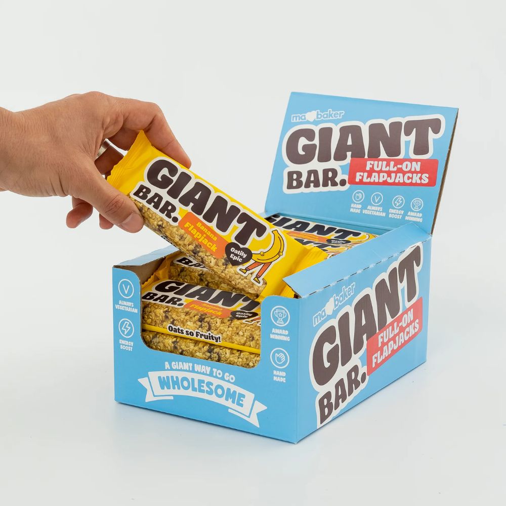 Ma Baker Giant Bar Banana 20 x 90g
