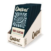 Ombar 100% Cacao Chocolate Bars 10 x 35g