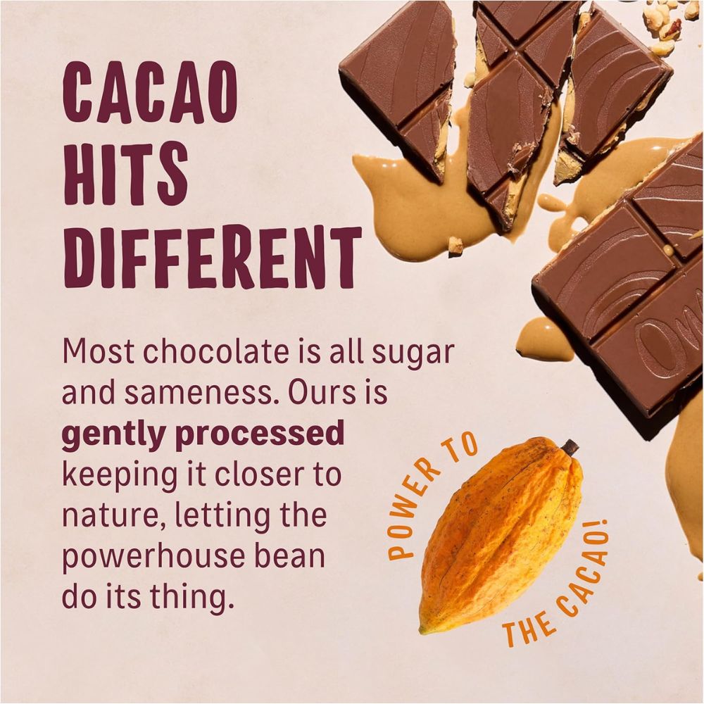 Ombar 100% Cacao Chocolate Bars 10 x 35g