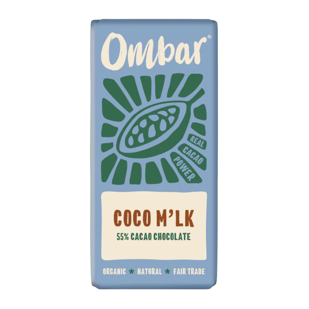 Ombar Coco Mylk 55% Cocoa Chocolate Bars 10 x 35g