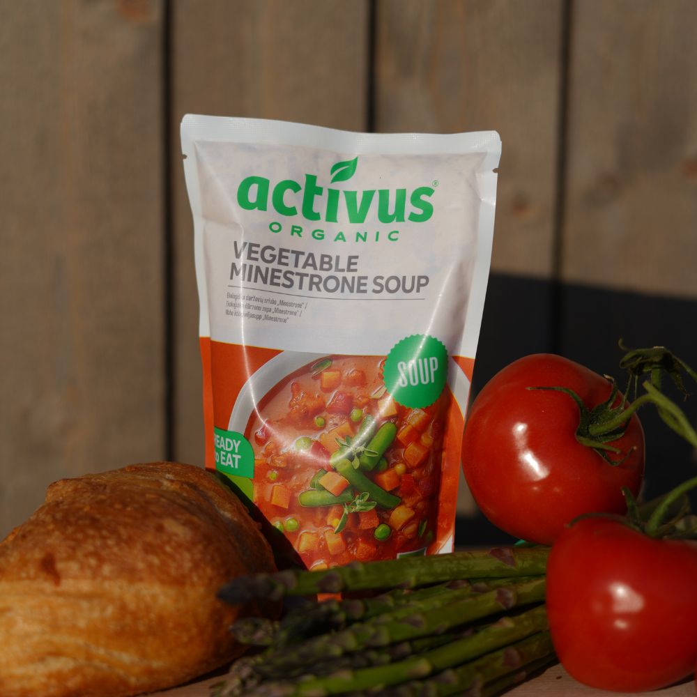 Activus Veg Minestrone Soup 9 x 400g