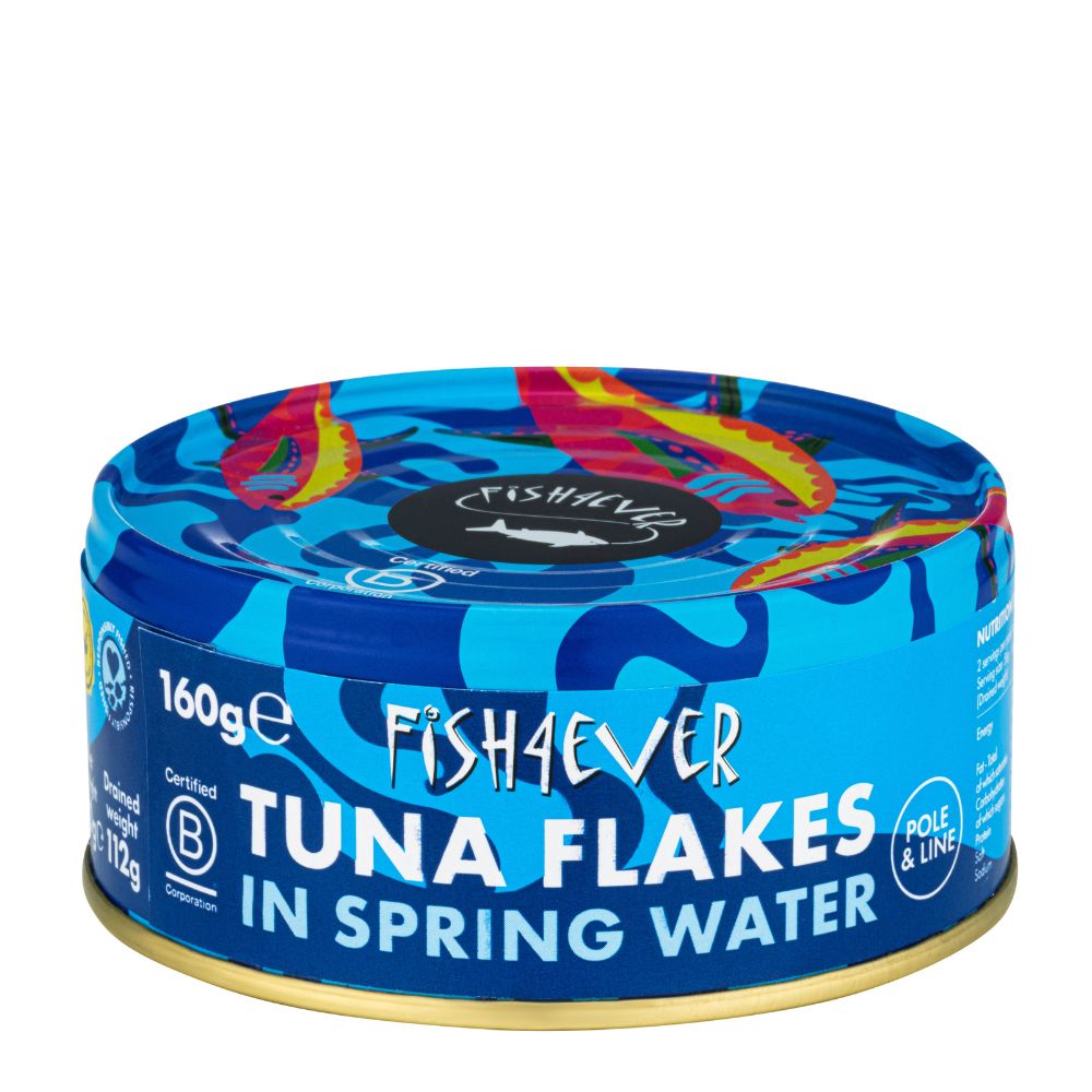 Fish4ever Azores Skipjack Tuna Flakes in Spring Water 160g