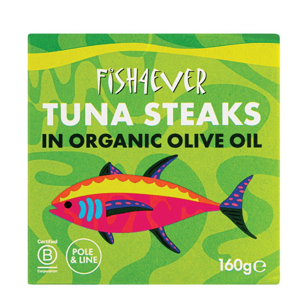 Fish4ever Azores Skipjack Tuna Steaks in Olive Oil 160g