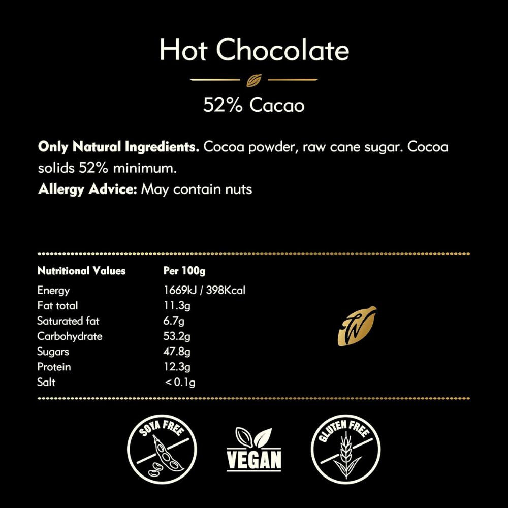 Willie's Cacao Hot Chocolate 52% Medellin Cacao 250g