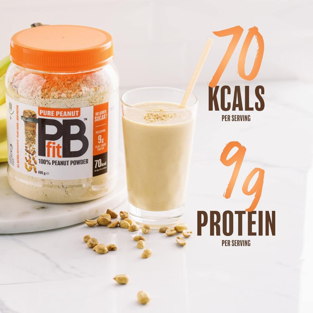 PBfit Pure Peanut Powder 680g