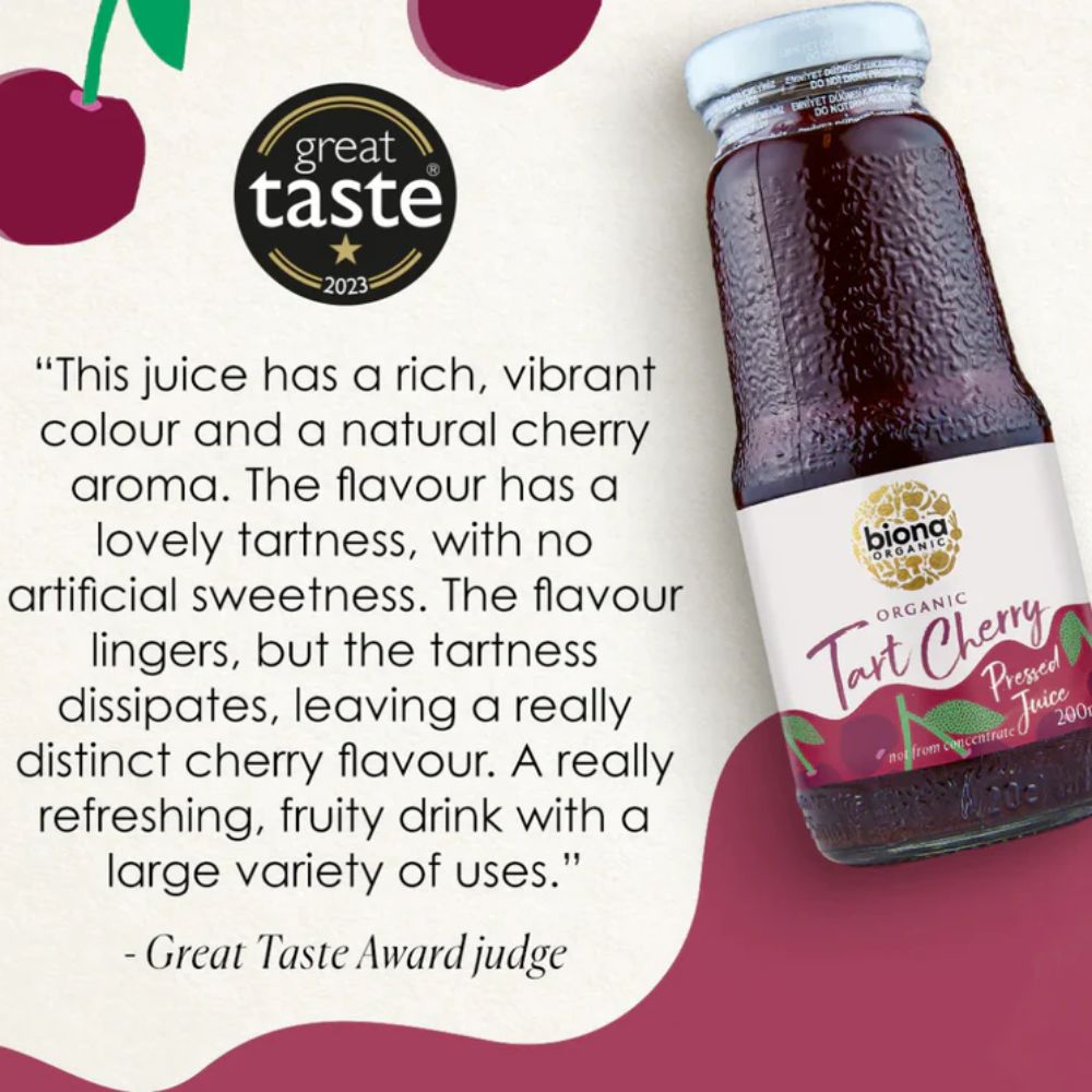 Biona Organic Tart Cherry Juice 200ml