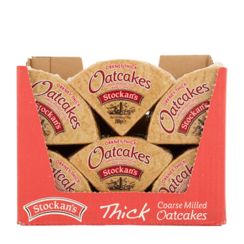 Stockan's Orkney Thick Oatcakes 24 x 200g
