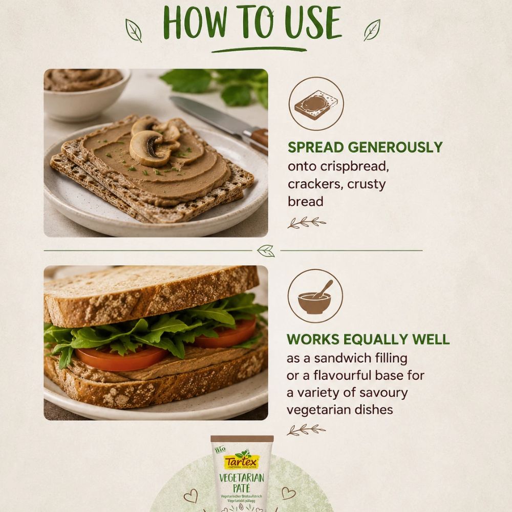 Tartex Mushroom Pate 200g