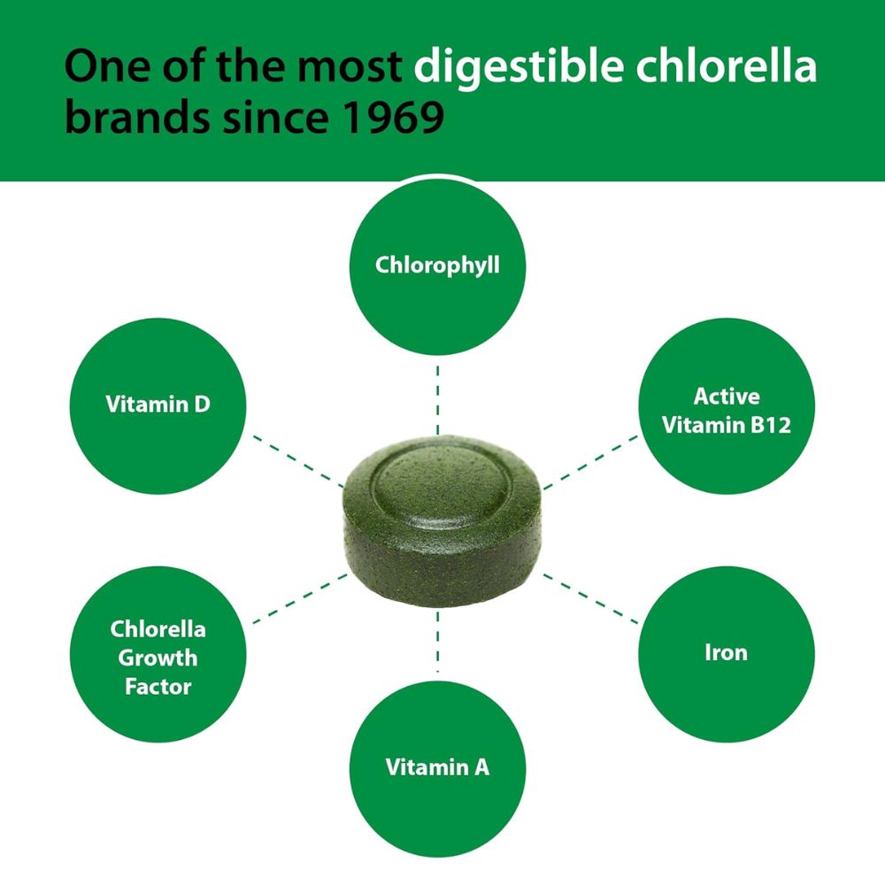 Sun Chlorella Sun Chlorella A 300 Tablets