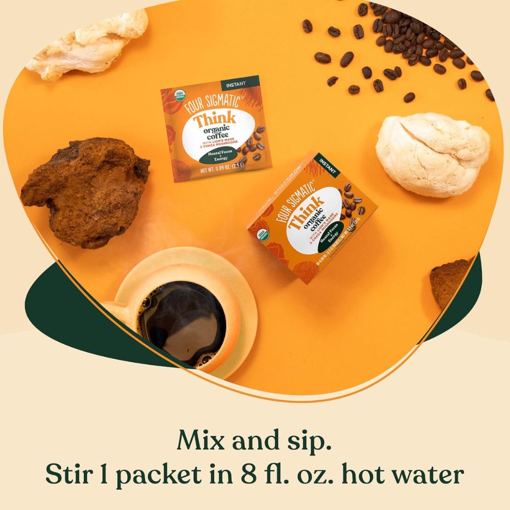 Four Sigmatic Organic Think Instant Coffee 25g