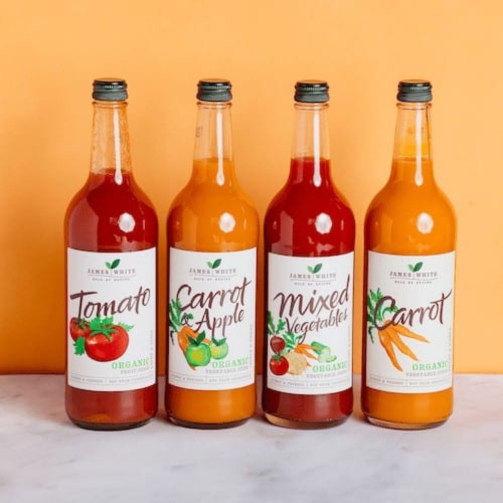 James White Organic Tomato Juice 6 x 750ml