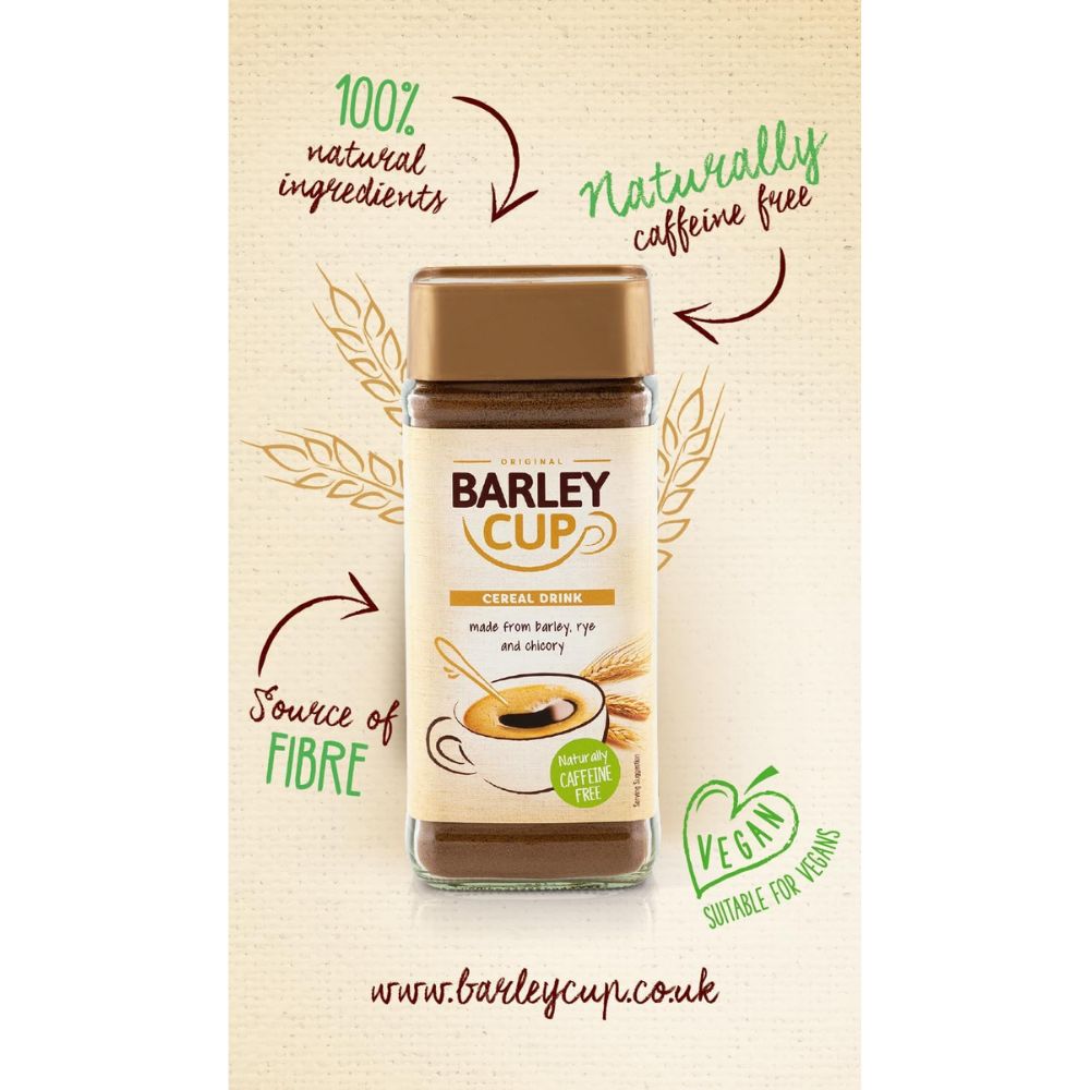 Barleycup Natural Instant Grain Coffee 200g