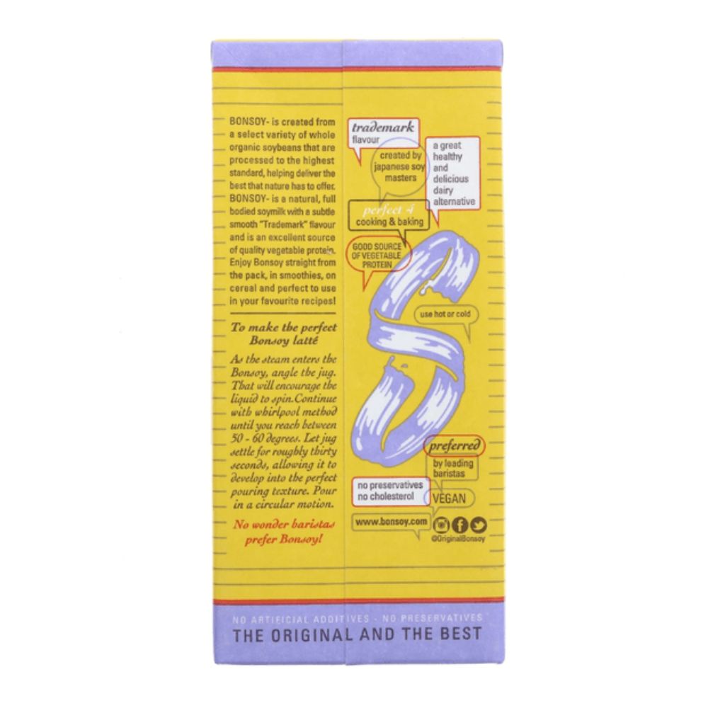 Bonsoy Soya Milk 1 Litre