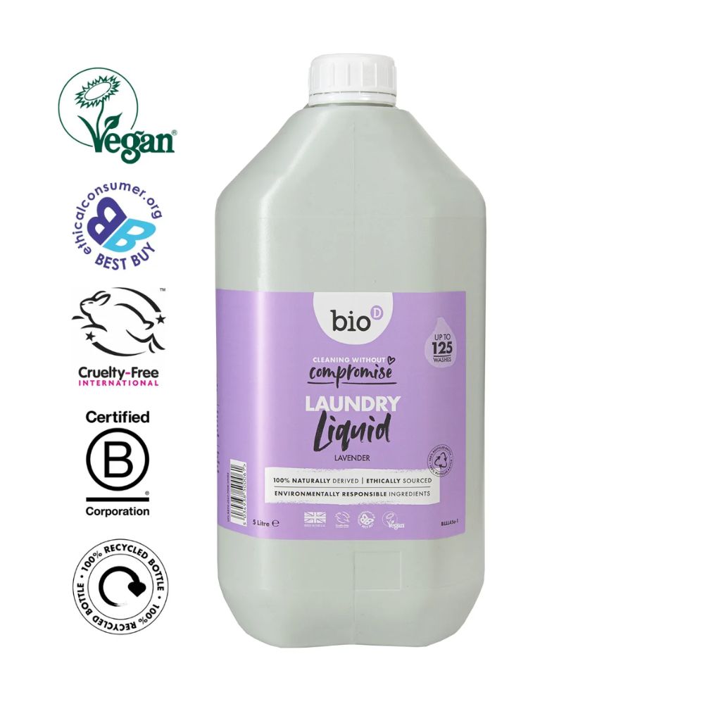 Bio-D Lavender Laundry Liquid 5 Litre