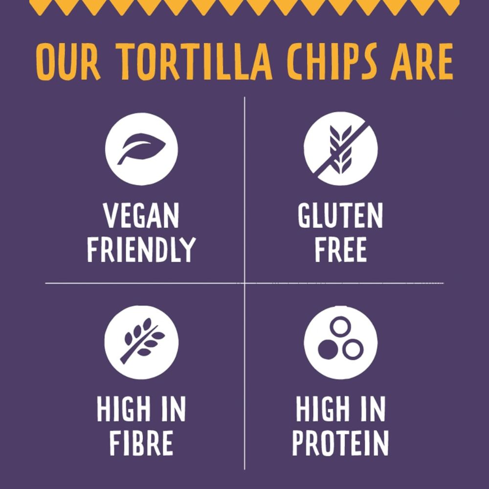 Mister Free'd Tortilla Chips with Blue Maize 12 x 135g