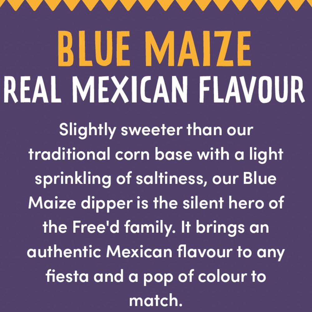 Mister Free'd Tortilla Chips with Blue Maize 12 x 135g