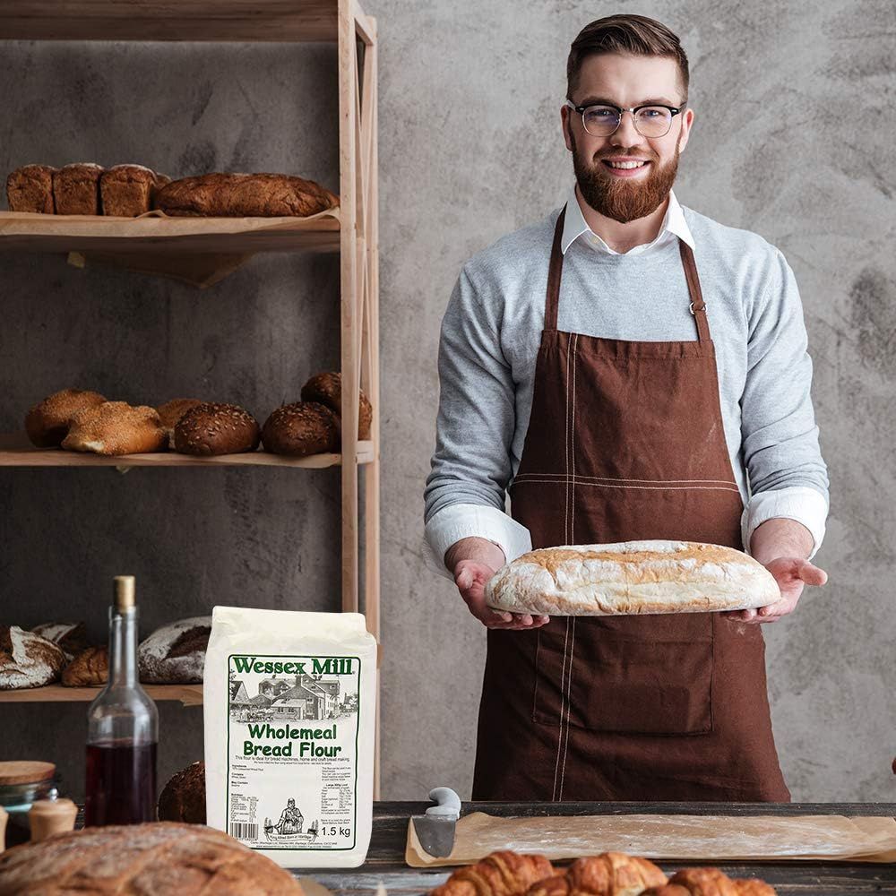 Wessex Mill Wholemeal Bread Flour 5 x 1.5 Kg