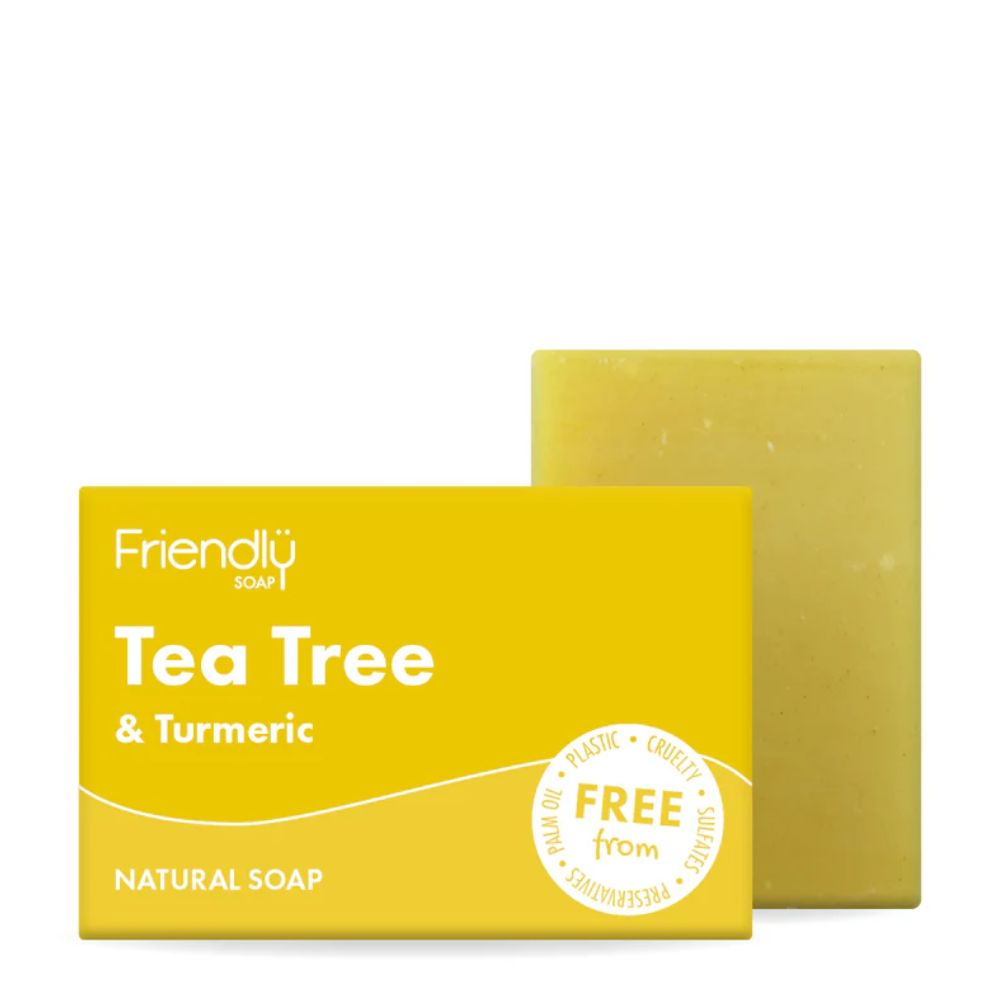 Friendly Soap Tea Tree & Turmeric Soap 6 x 95g