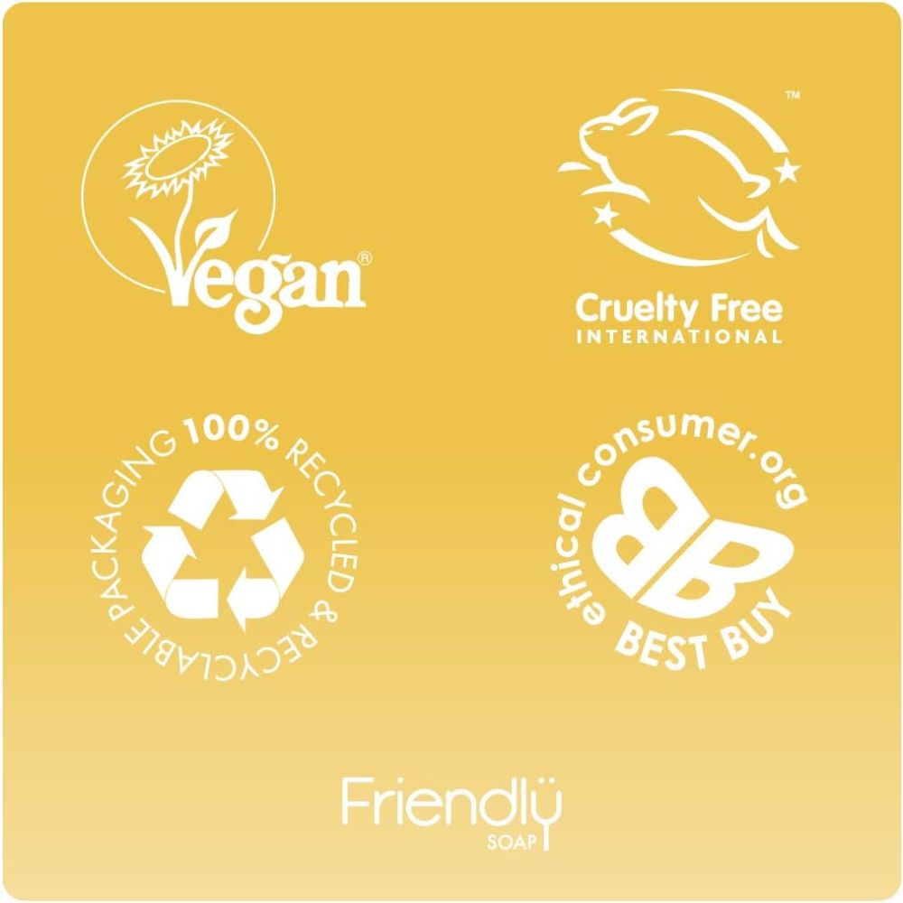 Friendly Soap Tea Tree & Turmeric Soap 6 x 95g