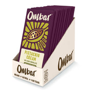 Ombar Centres Pistachio Cream Chocolate Bars 10 x 70g