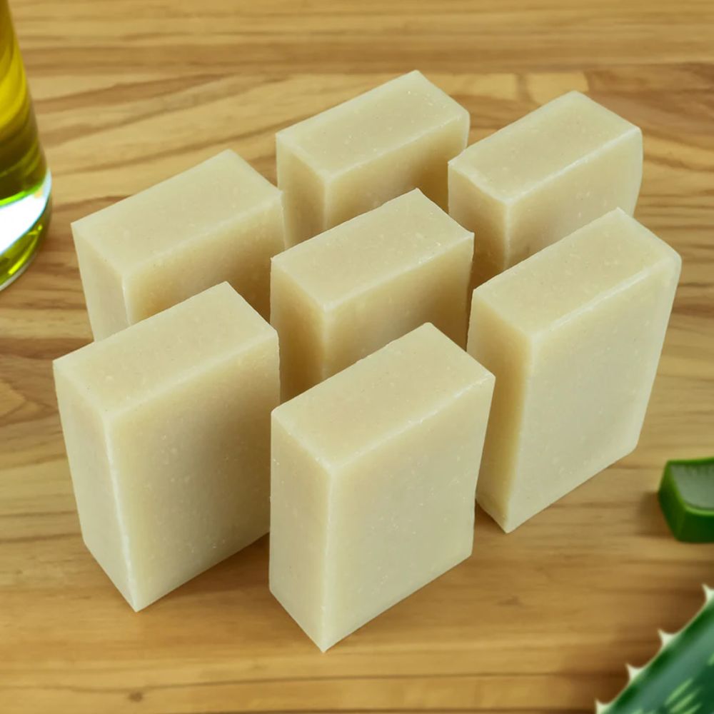 Friendly Soap Fragrance Free Aloe Vera Soap 6 x 95g