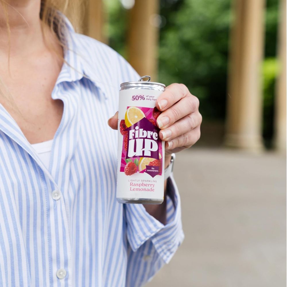 Fibre UP Raspberry Lemonade Soft Drink 12 x 250ml