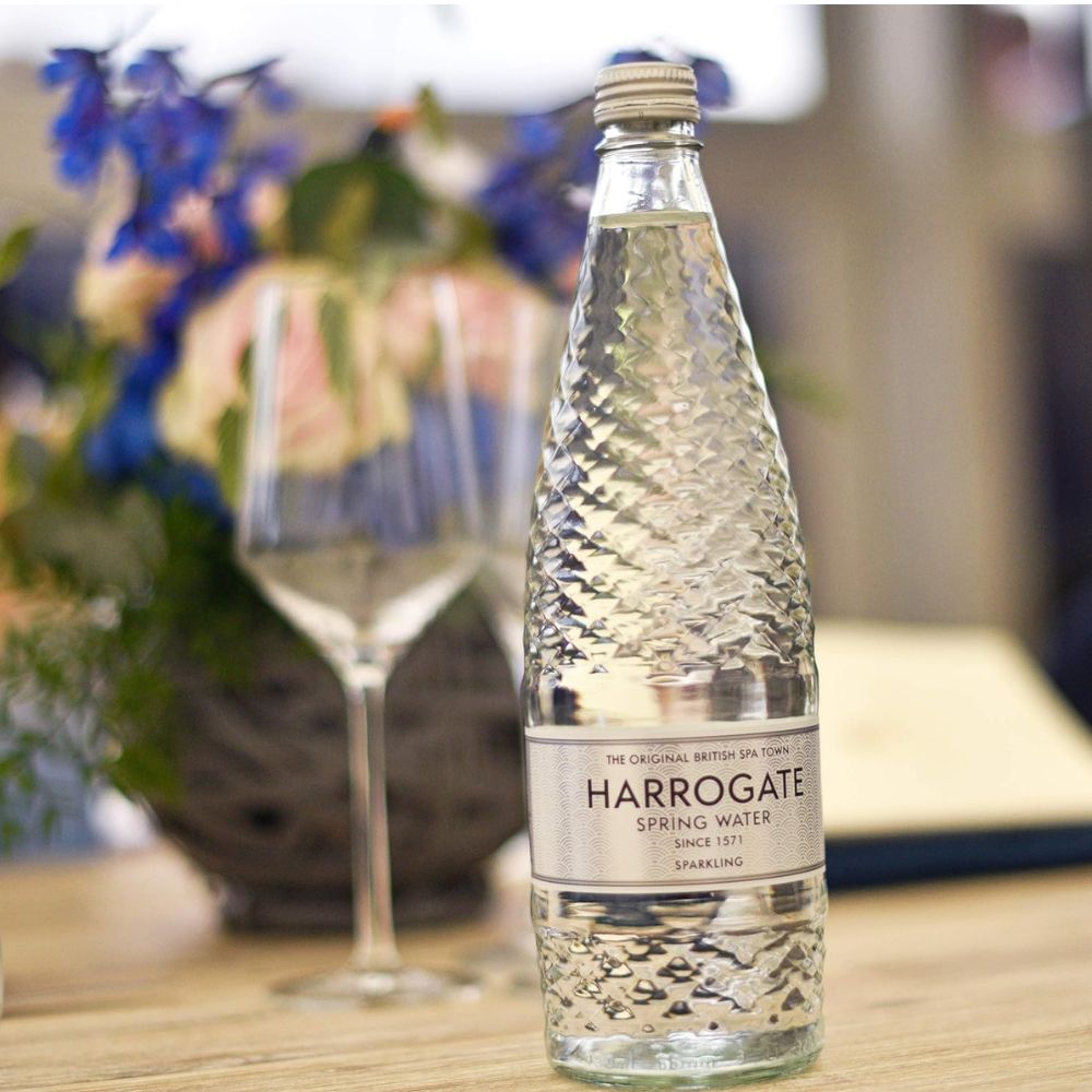 Harrogate Water Sparkling Glass Bottle 12 x 750ml