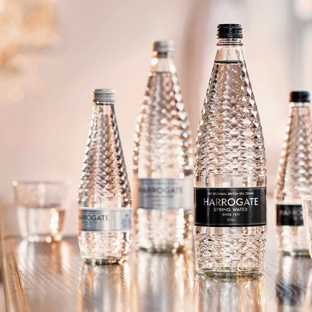 Harrogate Water Sparkling Glass Bottle 12 x 750ml