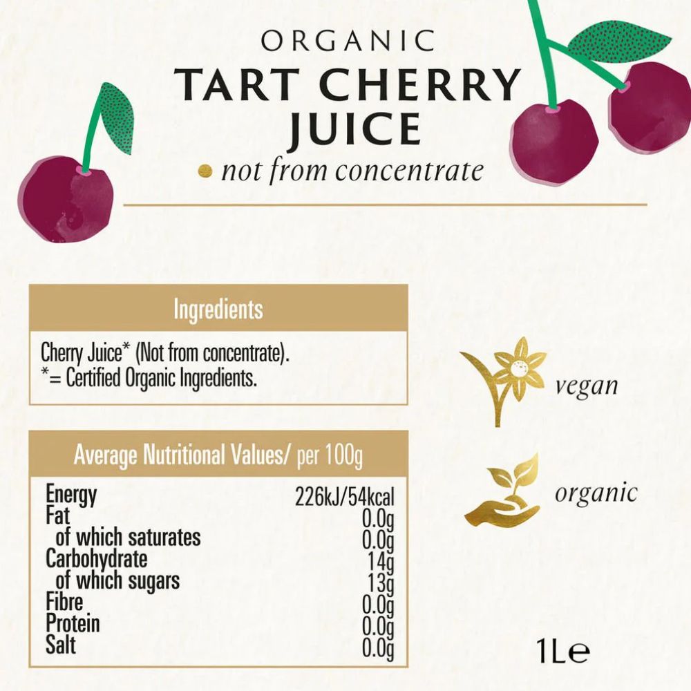 Biona Organic Tart Cherry Juice 1 Litre